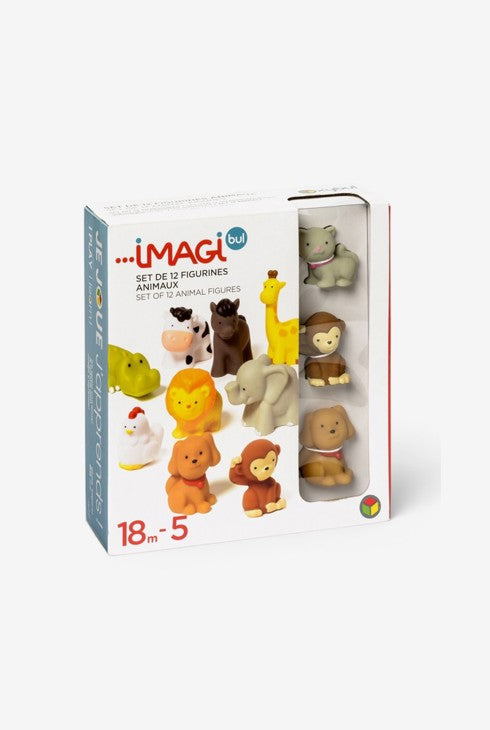 set de 12 figurines animaux oxybul oxybul product