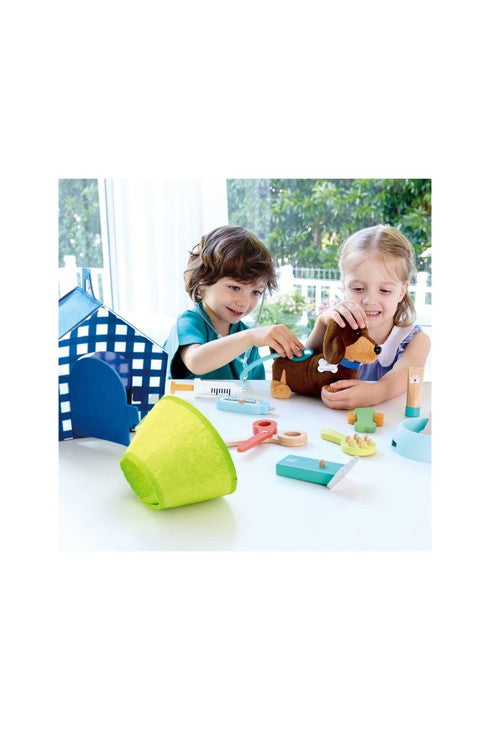 kit du petit vtrinaire avec peluche interactive hape oxybul product