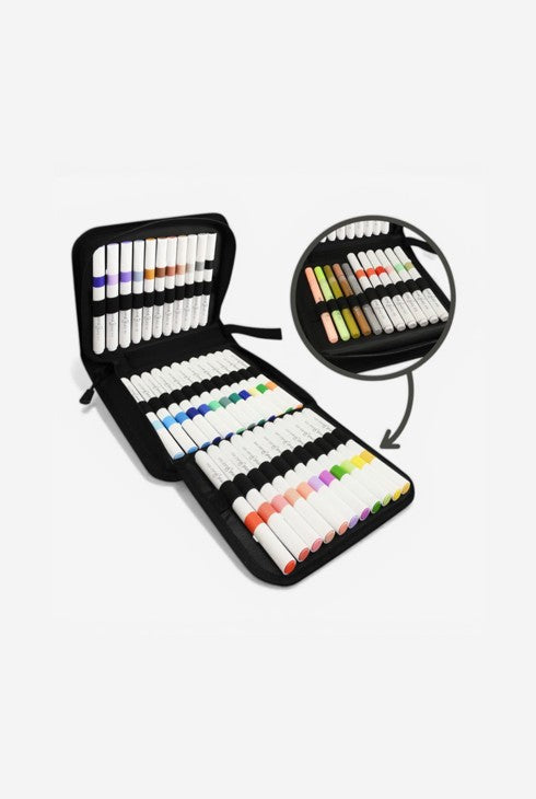 trousse de 45 feutres acryliques buki oxybul product
