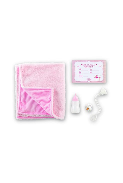 coffret poupon nouveau n rose 42 cm et ses 5 accessoires oxybul product