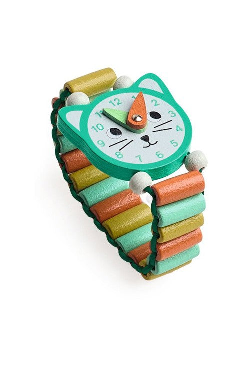 bracelet montre en bois chat djeco oxybul product