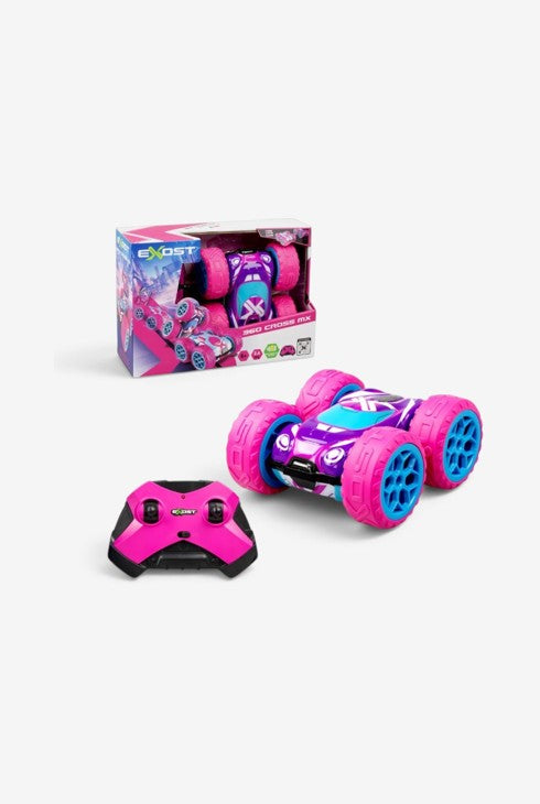 voiture radiocommande 360 cross flash rose exost oxybul product