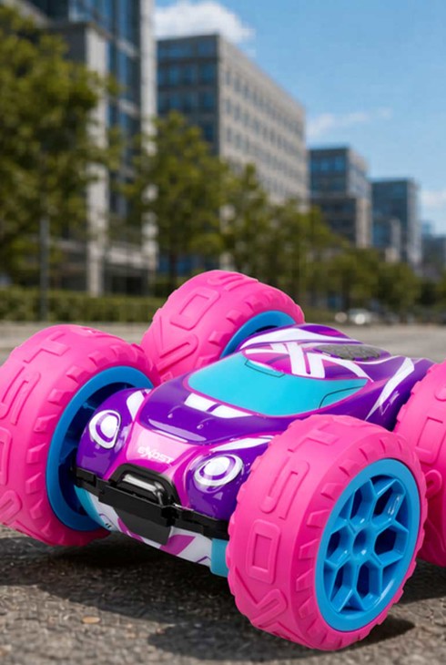voiture radiocommande 360 cross flash rose exost oxybul product