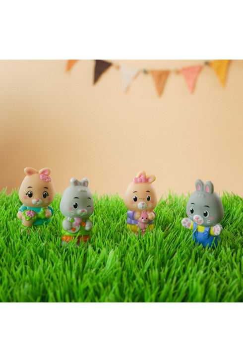 set 4 personnages famille lapin oxybul product