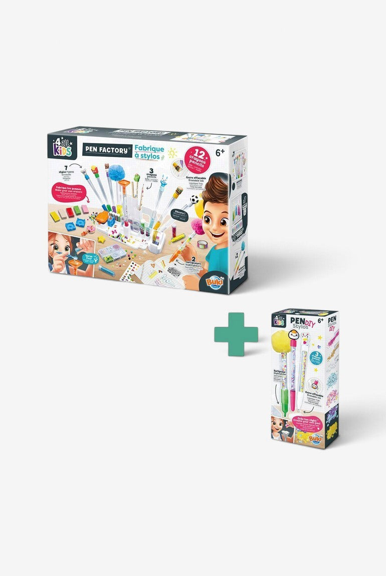 lot fabrique  stylos et recharge kawaii buki oxybul product