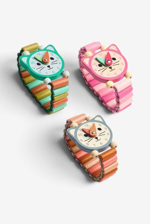 bracelet montre en bois chat djeco oxybul product
